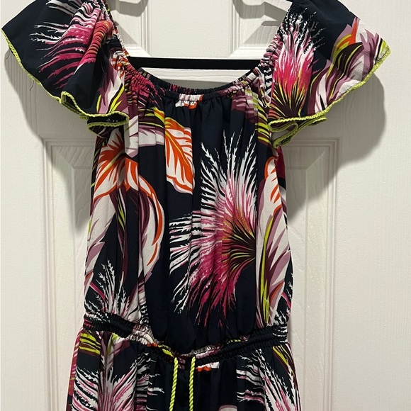 🌺 ASOS Tropical Off-Shoulder Maxi Dress - Picture 5 of 11